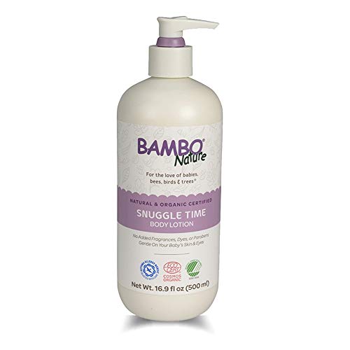 Bambo Nature Snuggle Time Body Lotion - Nourishing Moisture, Aloe & Coconut Oil - 16.9 fl oz