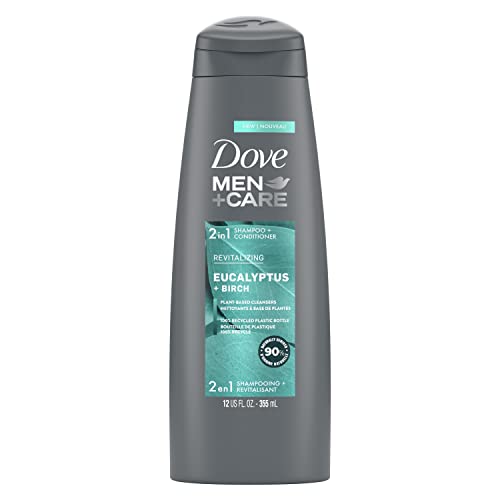 Dove Men+Care 2-in-1 Shampoo & Conditioner - Revitalizes Hair with Eucalyptus & Birch - 12oz