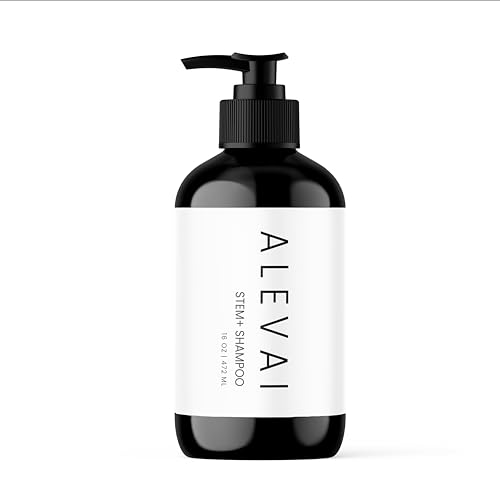 Alevai Stem+ Hair Growth Shampoo - Repairs & Nourishes, Biotin & Plant Stem Cells - 12oz