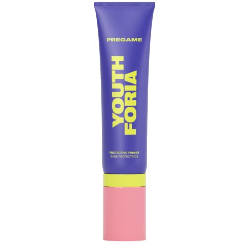 Youthforia Pregame Primer - Hydrating, Protective Makeup Base for Radiant Skin, Vegan - 1.01oz