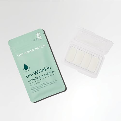 The Good Patch Un-Wrinkle Eye Patches - Reduces Fine Lines, Vegan & Dermatologist Tested - 8 Patches