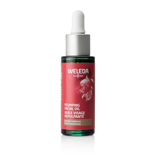 Weleda Face Oil - Hydrating Pomegranate & Aloe Vera Blend for Radiant Skin - 1 Fl Oz