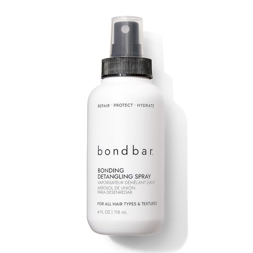 Bondbar Hair Detangler Spray - Hydrates & Repairs, Vegan, Cruelty-Free - 4 oz