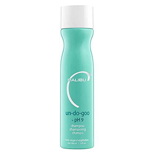 Malibu C Un-Do-Goo Shampoo - Detoxifies Build-Up, Color Safe, pH Balanced - 9oz