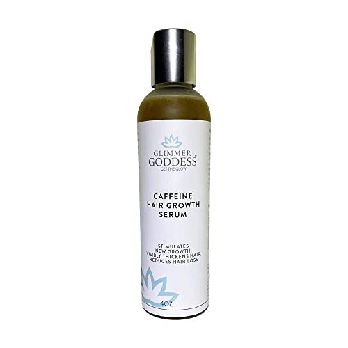 Glimmer Goddess Hair Growth Serum - Slows Hair Loss, Strengthens Roots, 4oz