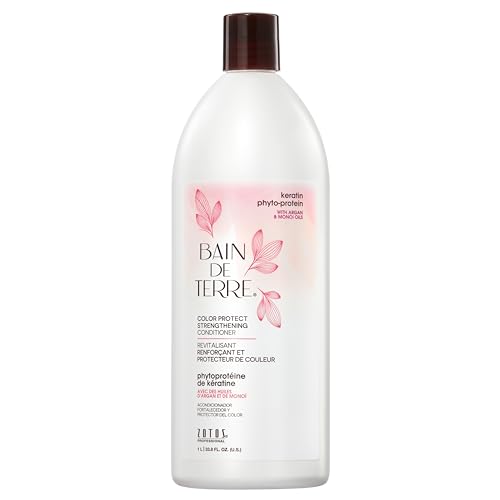 Bain de Terre Conditioner - Strengthens & Softens, Color-Safe, Sulfate-Free - 33.8 Fl Oz