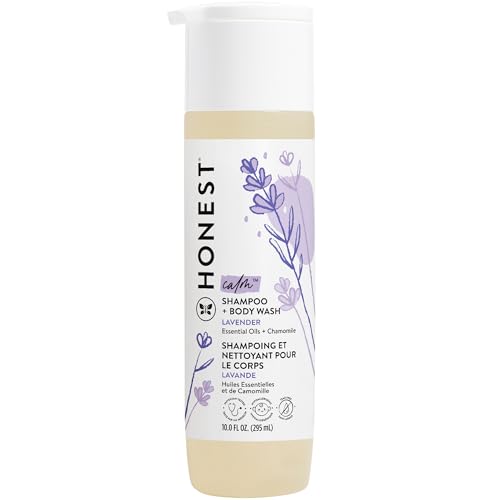 The Honest Company 2-in-1 Shampoo & Body Wash - Gentle, Tear-Free Formula, Lavender Calm - 10 fl oz