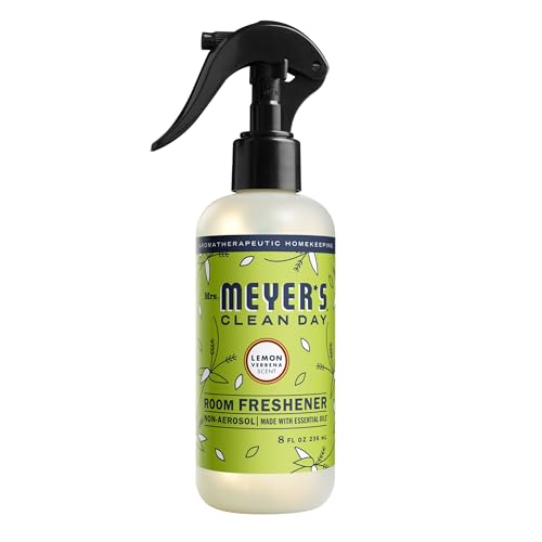 Mrs. Meyer's Clean Day Air Freshener Spray - Essential Oils, Light Lemon Verbena Scent - 8 oz