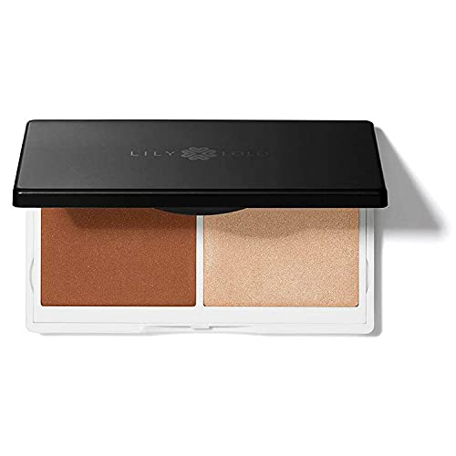 Lily Lolo Sculpt and Glow Contour - Long-Lasting Highlighter, Vegan, Talc-Free - 10g