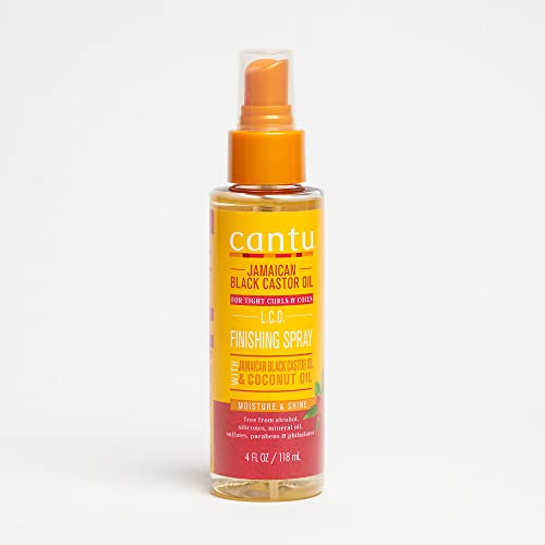 Cantu Hair Oil - Reduces Drying Time, Locks in Moisture, Adds Shine - 4 oz with Coconut Oil