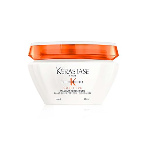 KERASTASE Hair Mask - Deeply Nourishes with Plant-Based Proteins & Niacinamide - 6.8 Fl Oz