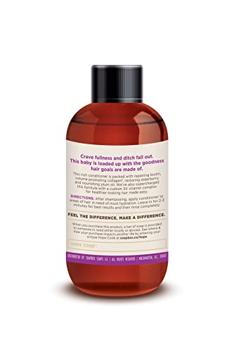 Soapbox Biotin Conditioner - Promotes Volume & Growth, Vegan Collagen - 24-Pack, 3.3 oz Each