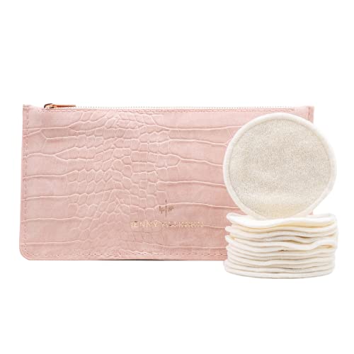 Jenny Patinkin Organic Cotton Pads - Gentle Makeup Remover & Toner, Made from Bamboo - 14 Rounds