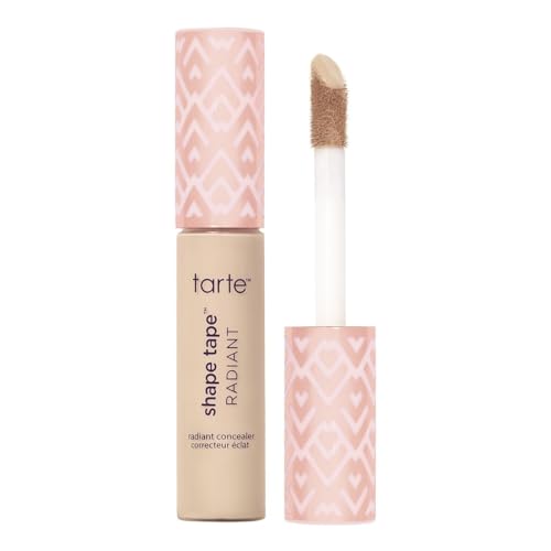 Tarte Shape Tape Concealer - Radiant Finish, Hydrating Seaberry, Vegan - Full Size 20S Light Sand