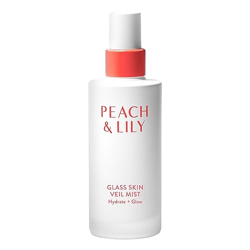 Peach & Lily Glass Skin Veil Mist - Hydrates, Calms, and Refreshes for Radiant Glow - 3.4oz