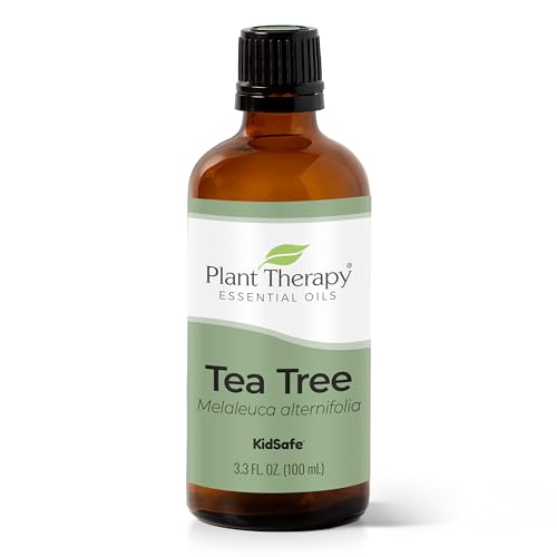 Plant Therapy Tea Tree Essential Oil - Soothes Skin, Purifies Air, Supports Immunity - 100 mL