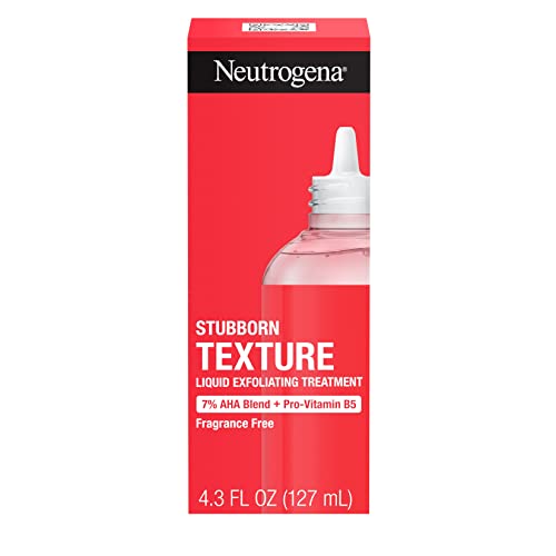 Neutrogena Liquid Exfoliant - 7% AHA Blend, Nourishing Pro-Vitamin B5, Oil-Free - 4.3 Fl. Oz