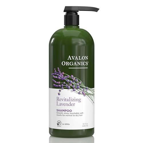 Avalon Organics Lavender Shampoo - Revitalizes, Softens, EWG Verified, 32oz