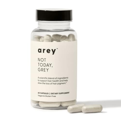 Not Today, Grey Hair Supplement - Slows Grey Growth, Promotes Thicker Hair, Vegan - 1 Month Supply