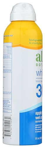 ALBA BOTANICA Sunscreen Spray SPF 30 - No Animal Testing, Organic Certified - 5oz