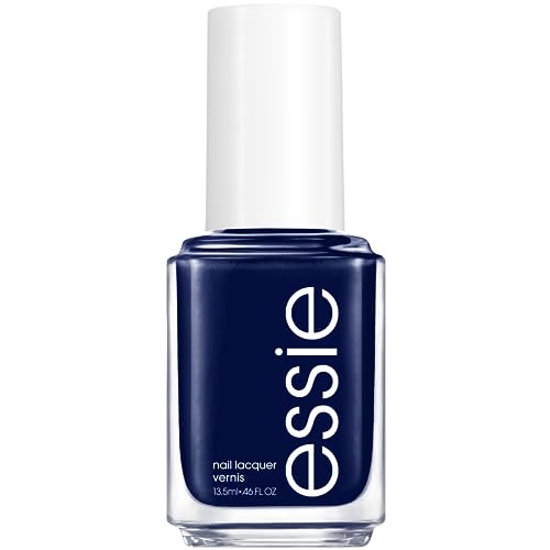 essie Nail Polish - Vegan Formula, Glossy Finish, Dark Indigo Blue, Limited Edition - 0.46 fl oz