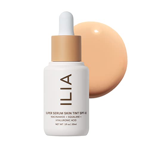 ILIA Tinted Moisturizer SPF 40 - Hydrating, Non-Comedogenic, Vegan - 1 fl oz | 30 ml