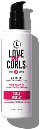 LUS Brands Hair Care Set - Repair, Hydrate & Define Natural Curls with Shea Butter & Moringa - 8.5oz