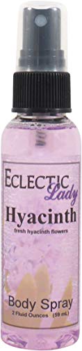 Elegant Essence Hyacinth Body Mist - Hydrating, Paraben-Free, Handcrafted - 2oz Light Floral Scent