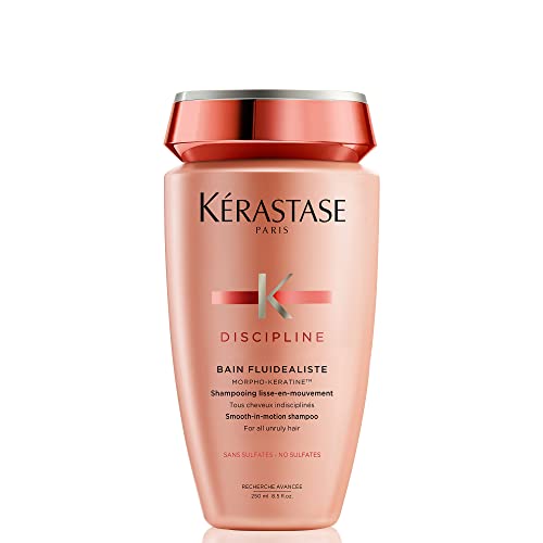 KERASTASE Smoothing Shampoo - Tames Frizz, Nourishes Hair, Soft Finish - 8.5 Fl Oz