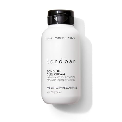 Bondbar Bonding Curl Cream - Moisture Sealing, Bounce Boosting, Vegan & Cruelty Free - 4 Oz