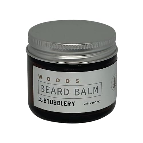 Men's Beard Balm - Nourishing Organic Oils, Tames Flyaways, Cedar & Smoke Scent - 2 oz