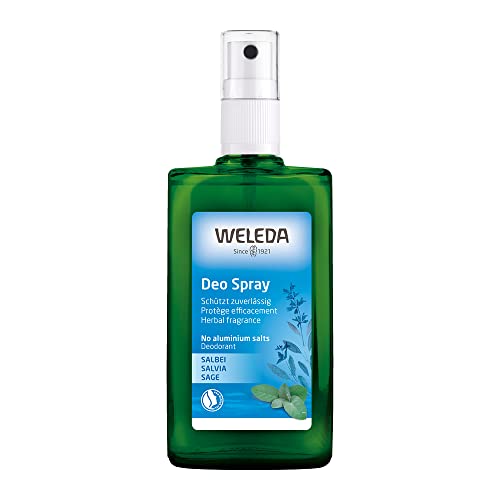 Weleda Sage Deodorant Spray - 12H Freshness, Dermatologically Tested, 3.4oz