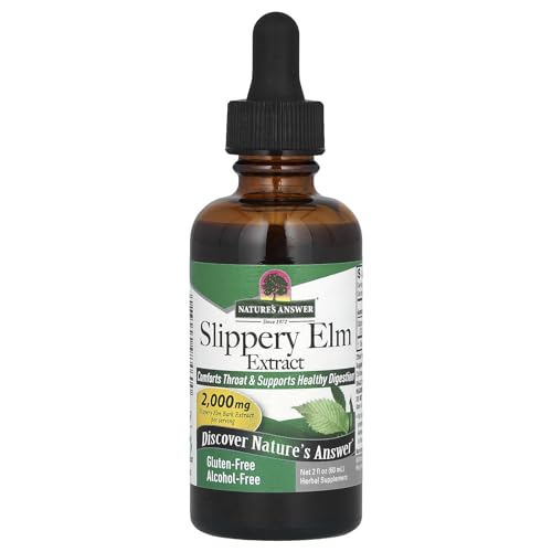 Nature's Answer Slippery Elm Extract - Supports Women's Health & Digestive Wellness - 2oz
