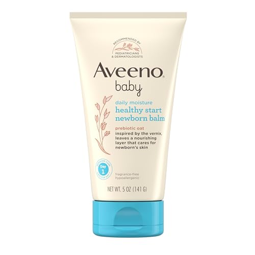 Aveeno Baby Skin Care - Nourishing Balm with Prebiotic Oat, Hypoallergenic - 5 oz