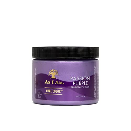 As I Am Curl Color Gel - Temporary Lilac, Medium Hold, Moisturizing JBCO - 6oz