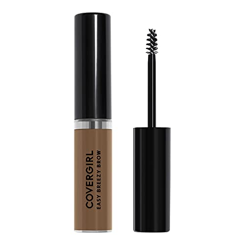 COVERGIRL Easy Breezy Brow Gel - 24 Hour Hold, Argan Oil & Biotin Infused, Cruelty-Free - 0.26oz