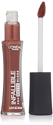 L'Oréal Paris Infallible Lip Pro Matte Gloss - Bold Color, All-Day Comfort - Statement Nude, 0.21 oz