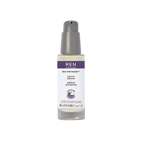 REN Bio Retinoid Face Serum - Targets Fine Lines, Brightens, Vegan & Cruelty-Free - 30ml