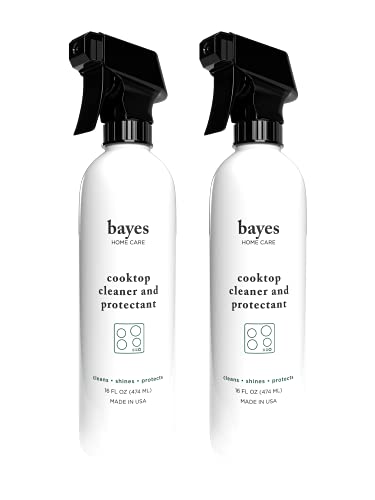 Bayes All Purpose Cleaner - Daily Shine & Protection for Cooktops, Citrus Scent - 16 oz, 2 Pack