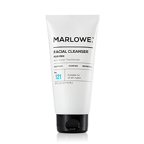 MARLOWE. No. 121 Facial Cleanser - Nourishing Daily Wash, Antioxidants & Natural Extracts - 6oz