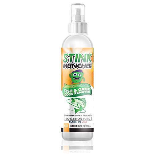 Stink Muncher Air Freshener - Natural Enzyme Odor Eliminator for Sports Gear, 4oz