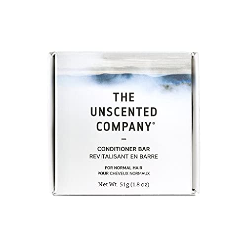The Unscented Company Conditioner Bar - No Animal Testing, Organic Certified - 1.8 oz