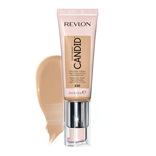 Revlon PhotoReady Candid Foundation - Medium Coverage, Anti-Pollution, 220 Sand Beige - 0.75 fl. oz.