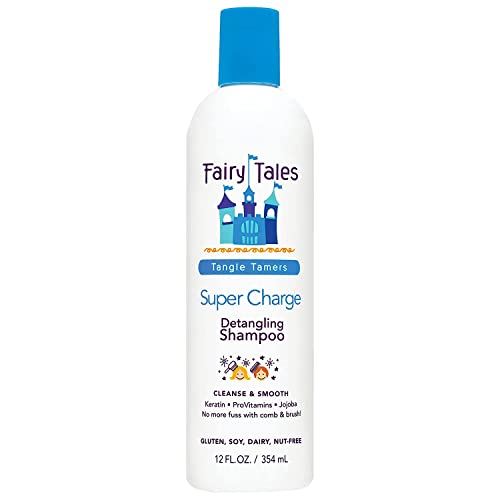 Fairy Tales Tangle Tamer Kids Shampoo & Body Wash - Moisturizing, Frizz Control - 12 Oz