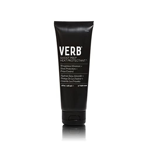 VERB Ghost Prep Heat Protectant - Moisturizes & Reduces Frizz, Lightweight Cream - 4 fl oz