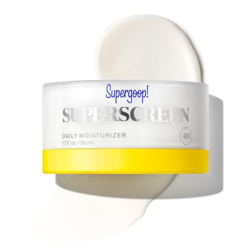 Supergoop! Superscreen Sunscreen - SPF 40 Moisturizer, Filters Pollution & Blue Light - 1.7oz