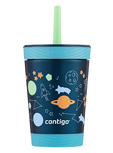 Contigo Kids Stainless Steel Tumbler - Spill-Proof, BPA-Free, Vacuum-Insulated, 12oz