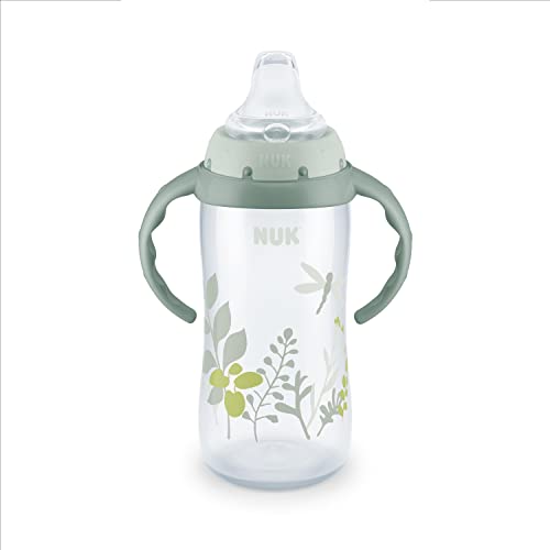 NUK for Nature Learner Cup - BPA Free, Spill-Proof, Soft Spout, 10oz, 9+ Months