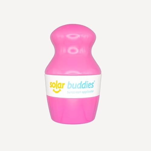 Full Pink Solar Buddies Body Sunscreen Applicator - Refillable, Travel-Friendly, 100ml