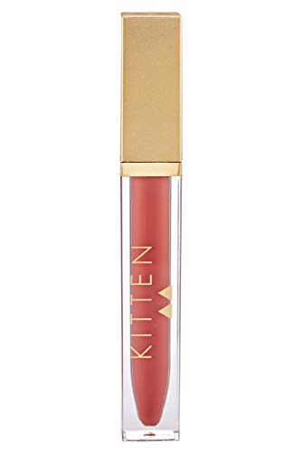 Kitten Beauty Matte Liquid Lipstick - Long-Lasting, Vegan Formula, Precision Applicator - 0.15oz